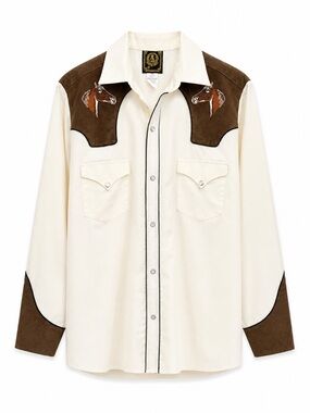 Espuela De Oro M Western Pearl Snap 0537 Rodeo Button Up medium men’s